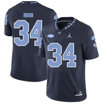Elijah Hood North Carolina Tar Heels black jersey
