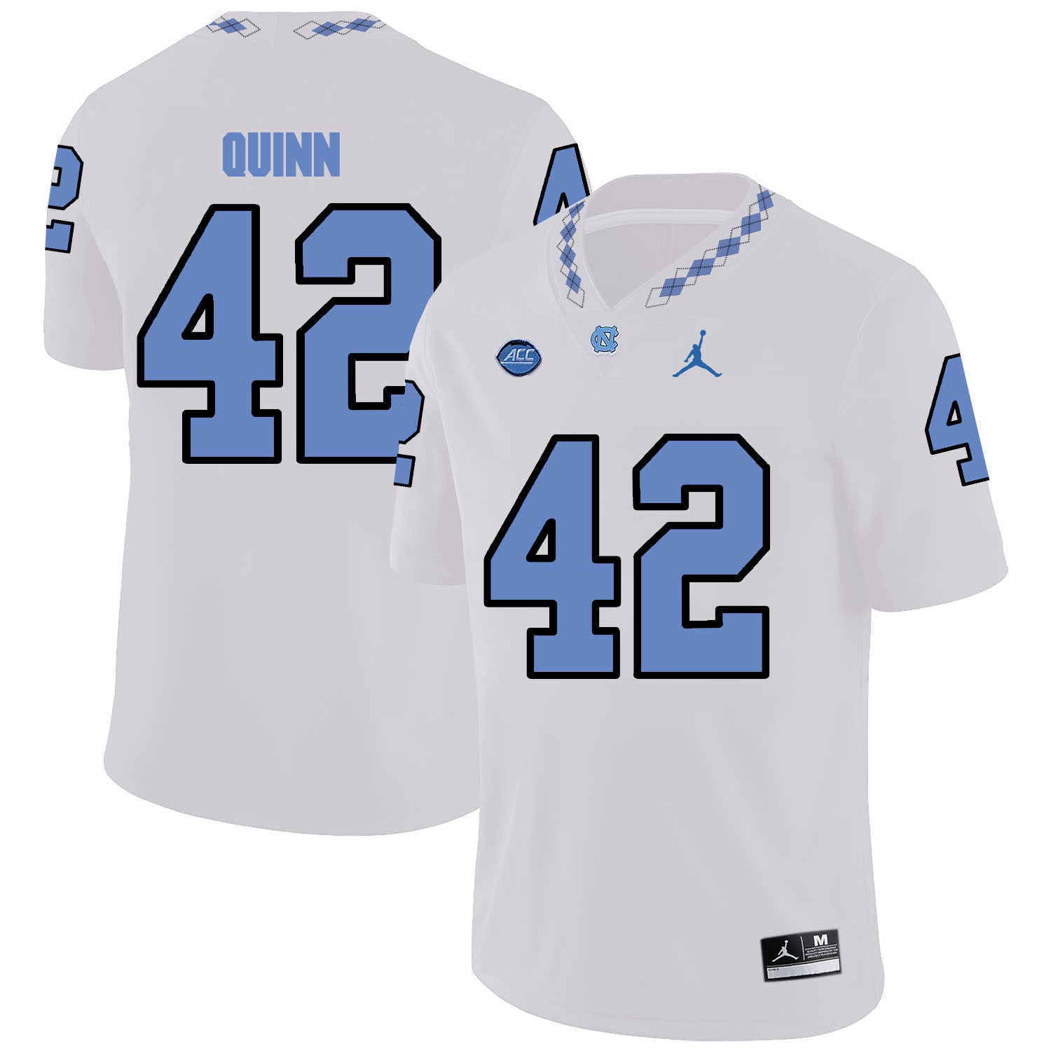 Robert Quinn North Carolina Tar Heels white jersey