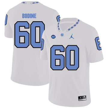 Russell Bodine North Carolina Tar Heels white jersey