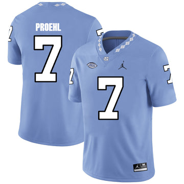 Austin Proehl North Carolina Tar Heels blue jersey