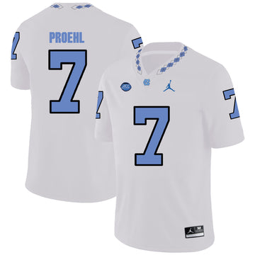 Austin Proehl North Carolina Tar Heels white jersey