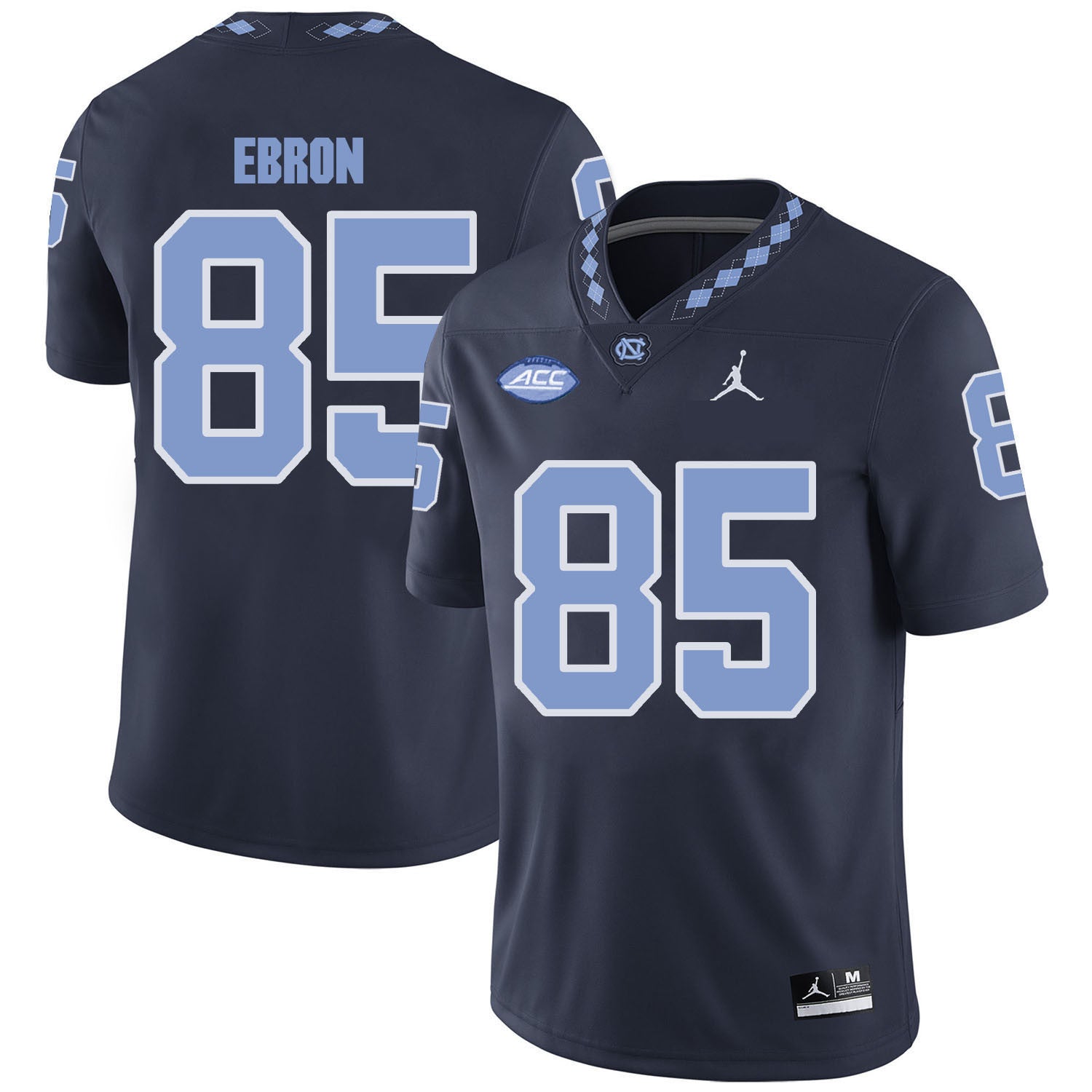 Eric Ebron North Carolina Tar Heels black jersey