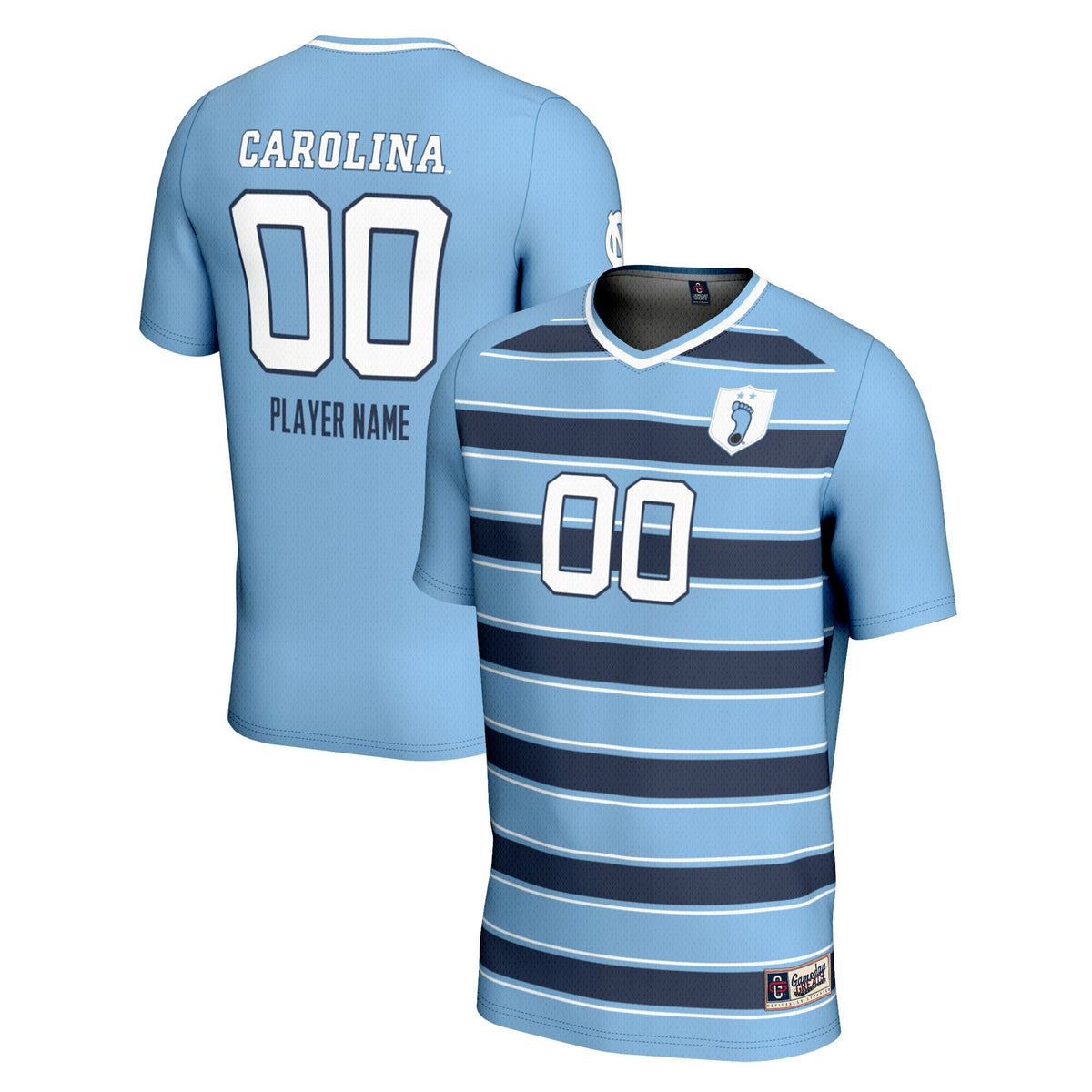 North Carolina Tar Heels blue jersey