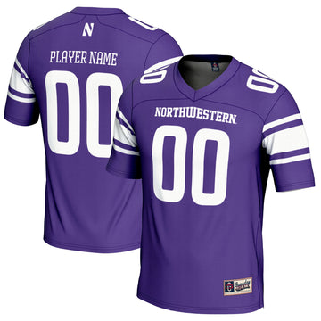 Northwestern Wildcats purple jersey