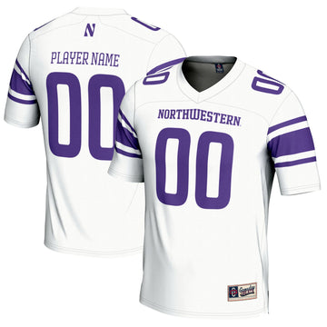 Northwestern Wildcats white jersey