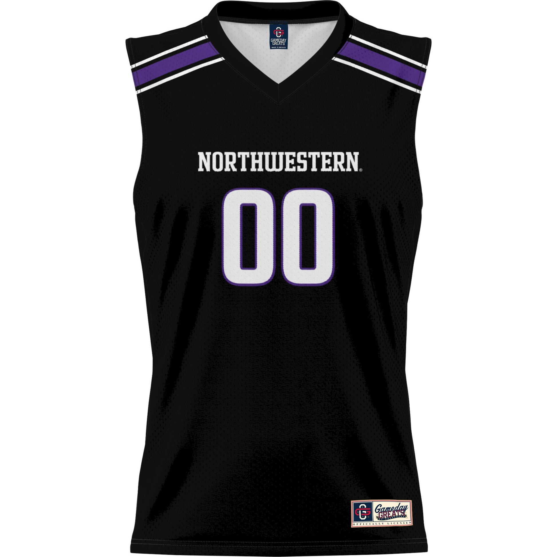 Northwestern Wildcats black jersey