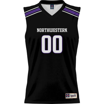 Northwestern Wildcats black jersey