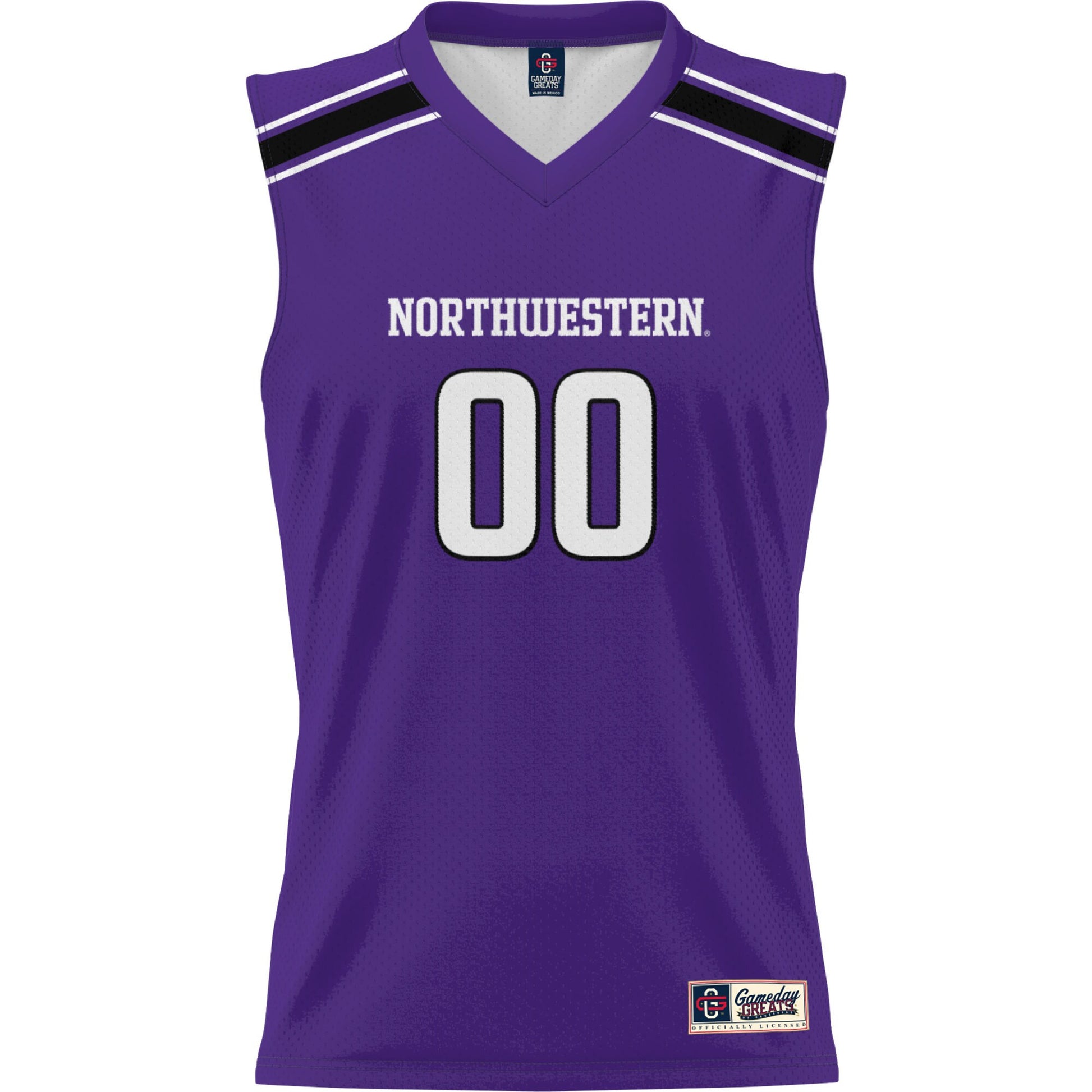 Northwestern Wildcats purple jersey