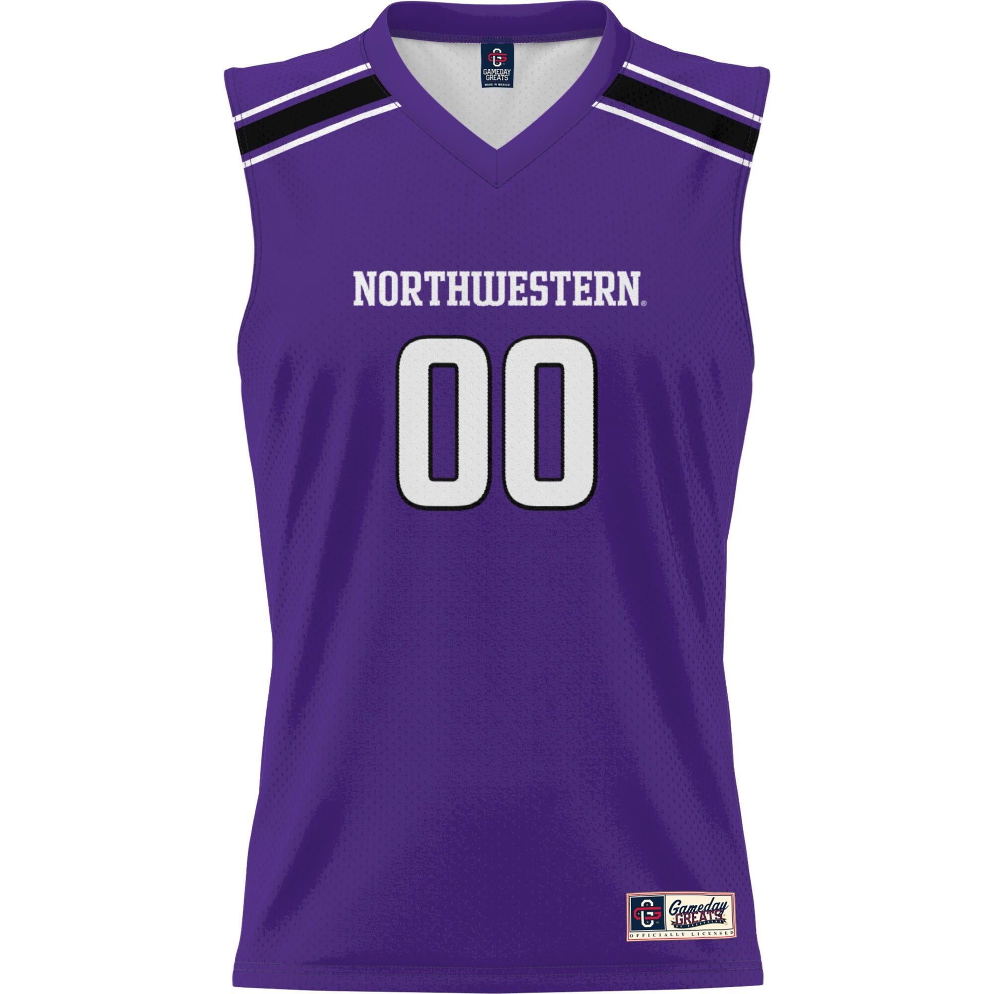 Northwestern Wildcats purple jersey