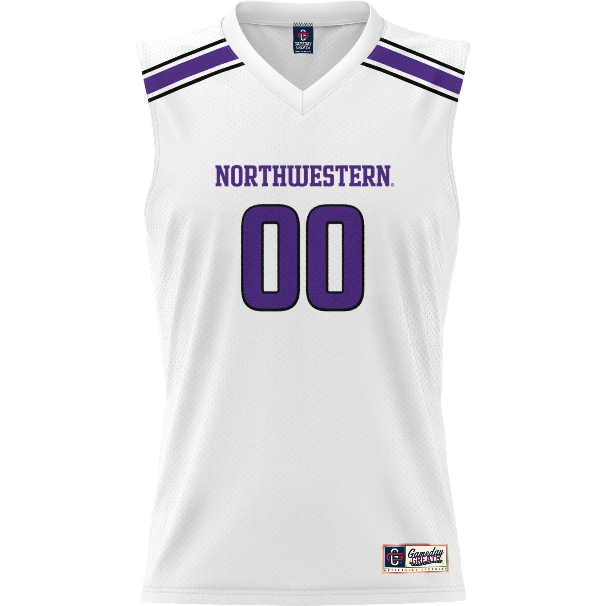 Northwestern Wildcats white jersey