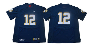 Notre Dame Fighting Irish blue jersey