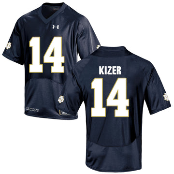 DeShone Kizer Notre Dame Fighting Irish navy jersey