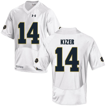 DeShone Kizer Notre Dame Fighting Irish white jersey