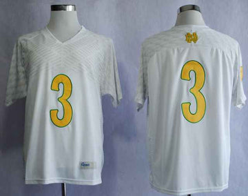 Notre Dame Fighting Irish white jersey