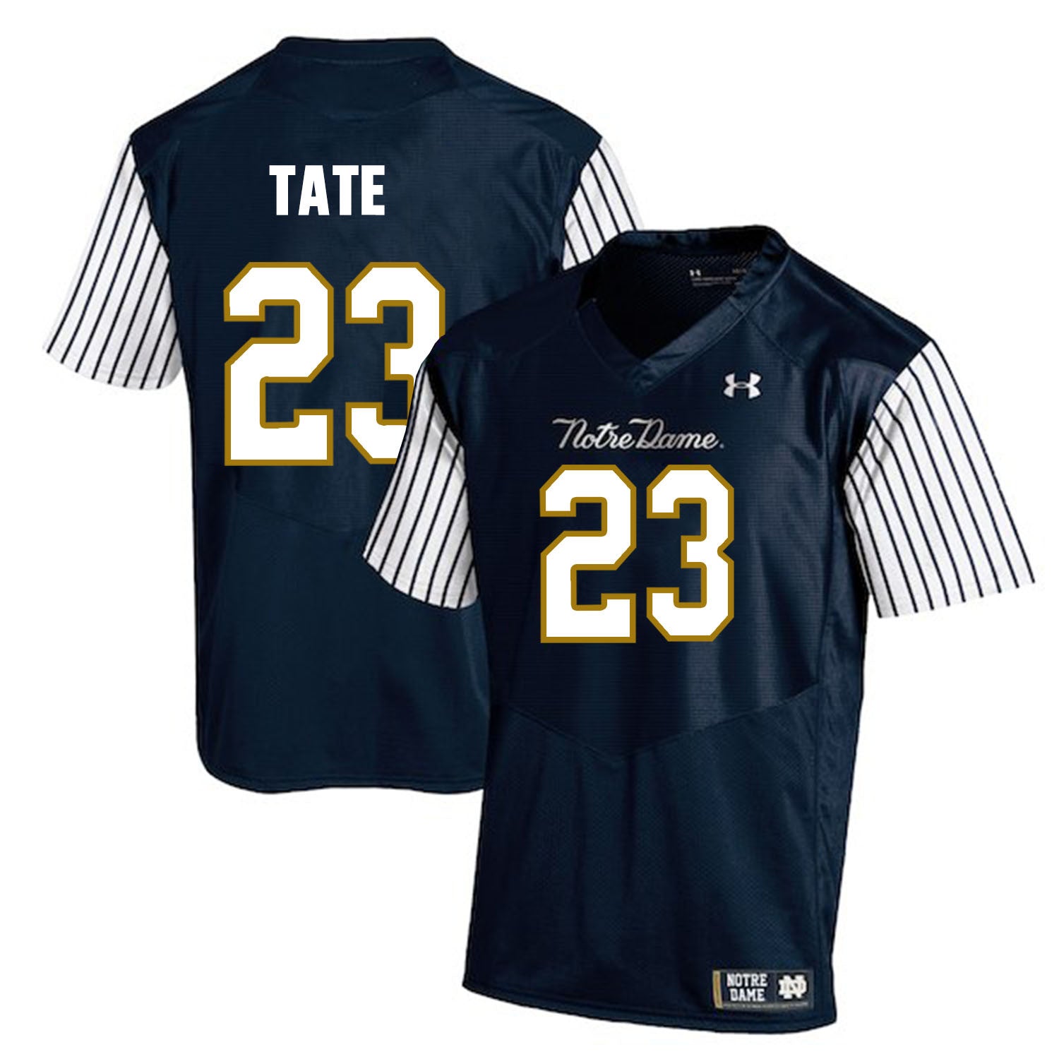 Notre Dame Fighting Irish golden jersey