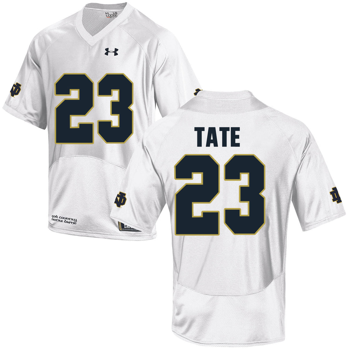 Notre Dame Fighting Irish golden jersey