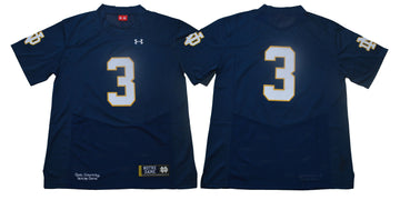 Notre Dame Fighting Irish blue jersey
