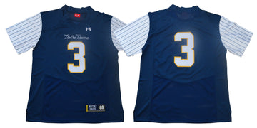 Notre Dame Fighting Irish blue Throwback jersey