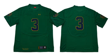 Notre Dame Fighting Irish green jersey