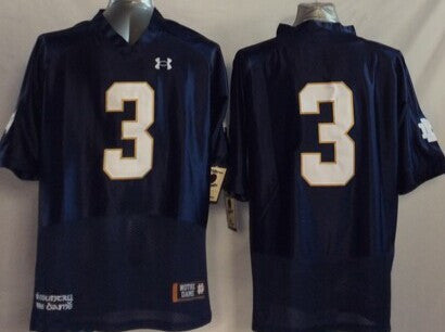 Joe Montana Notre Dame Fighting Irish blue jersey