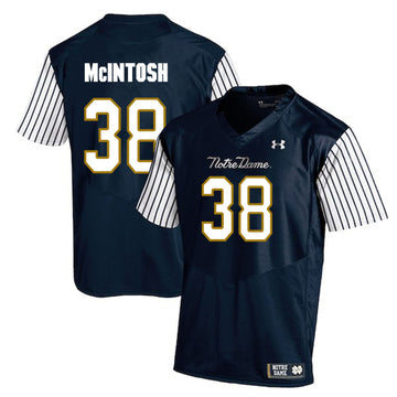 Deon McIntosh Notre Dame Fighting Irish navy jersey