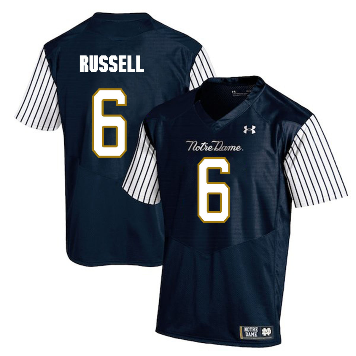 KeiVarae Russell Notre Dame Fighting Irish navy jersey