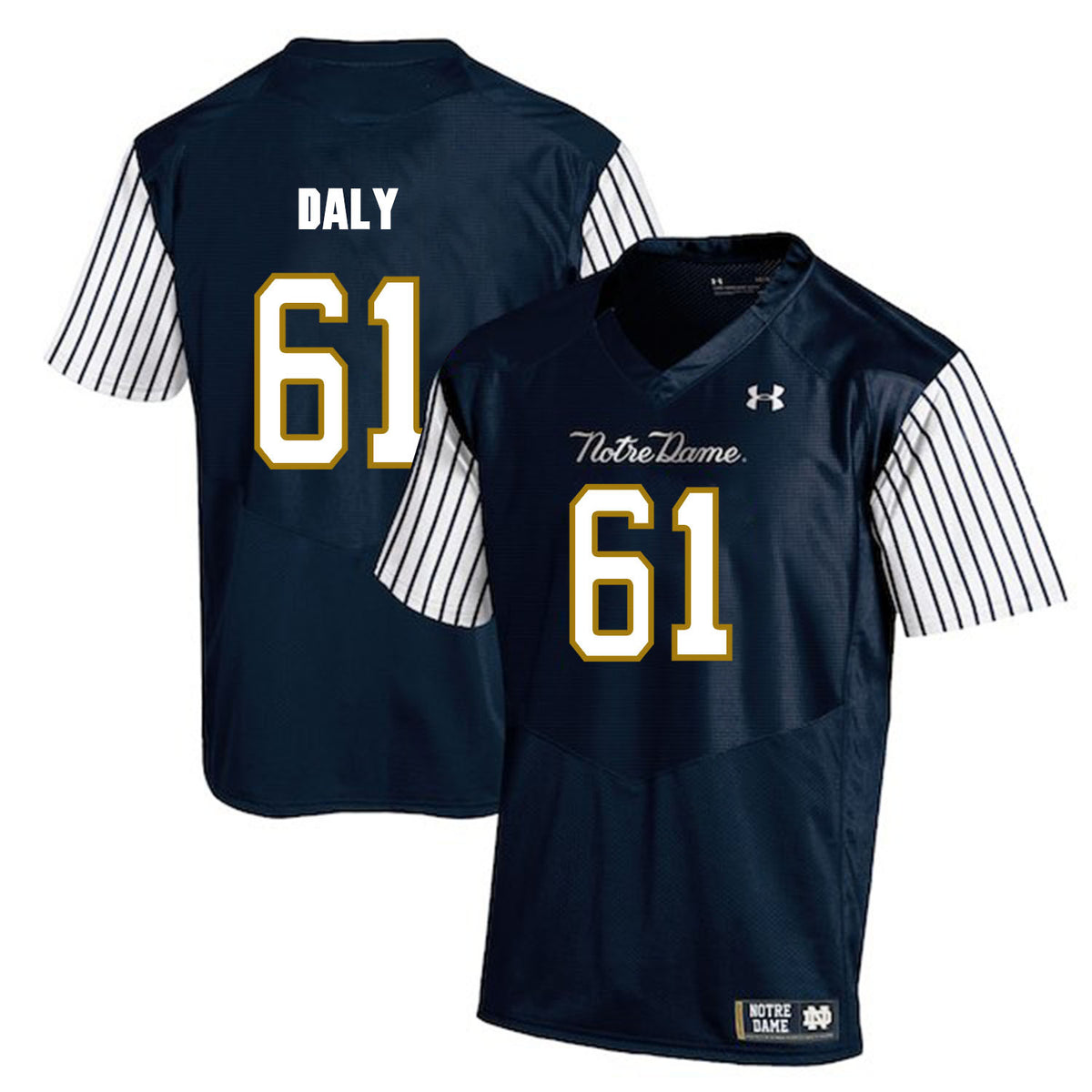 Scott Daly Notre Dame Fighting Irish navy jersey