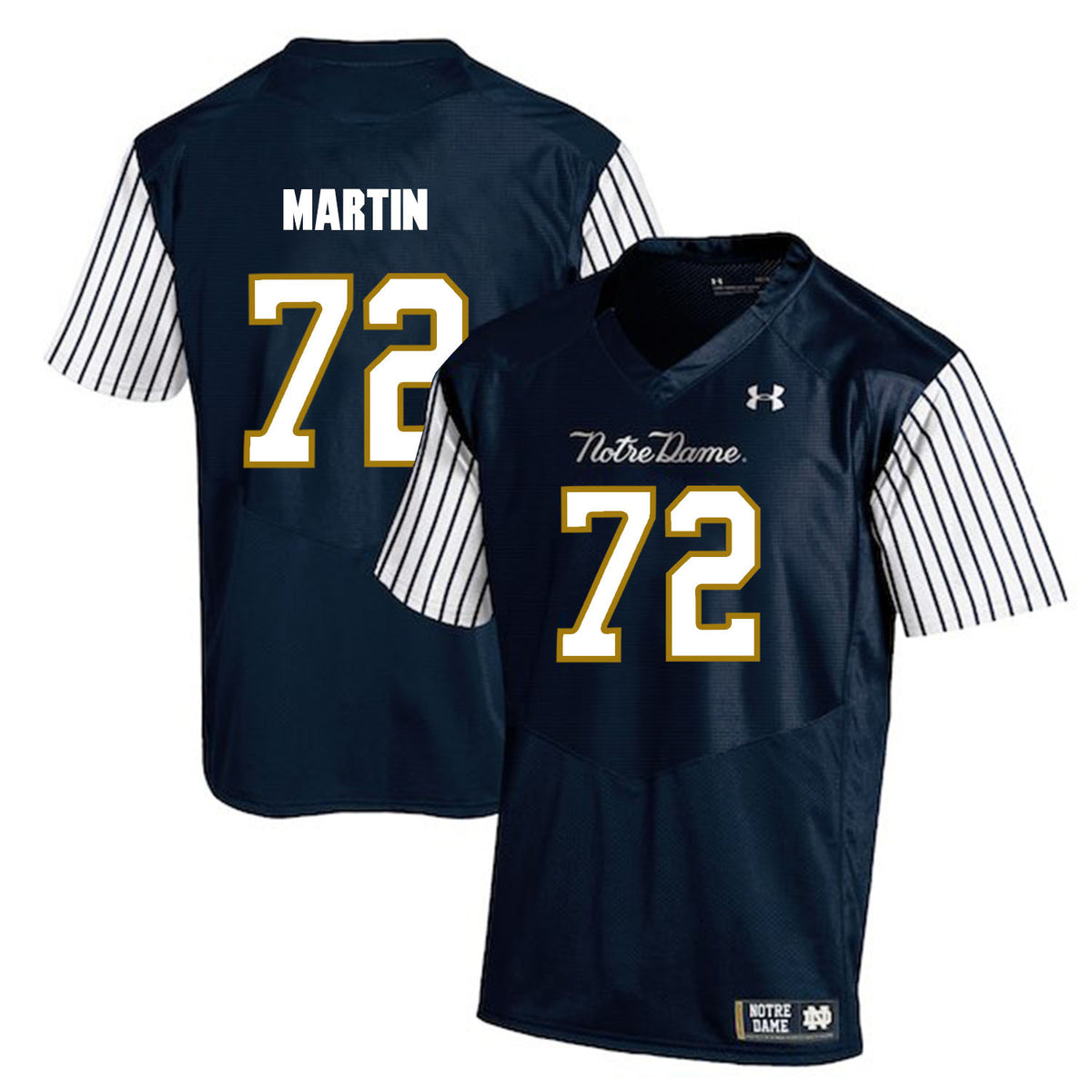 Nick Martin Notre Dame Fighting Irish navy jersey