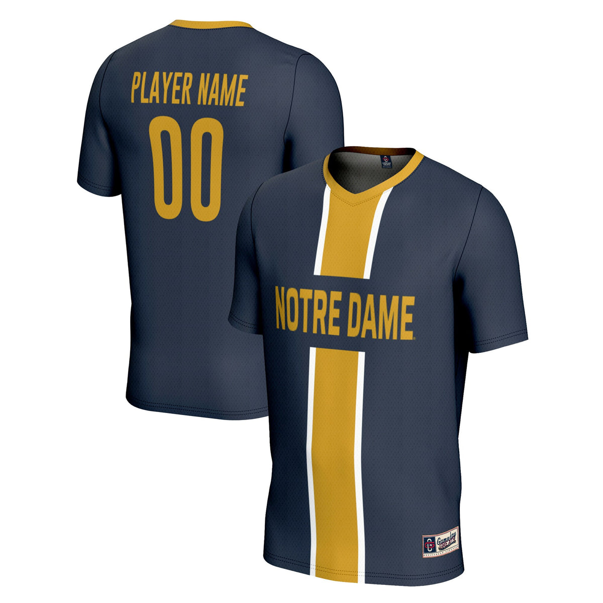 Notre Dame Fighting Irish navy jersey