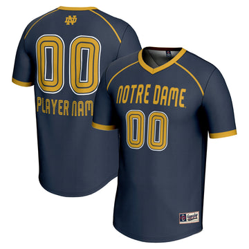 Lacrosse Notre Dame Fighting Irish navy jersey