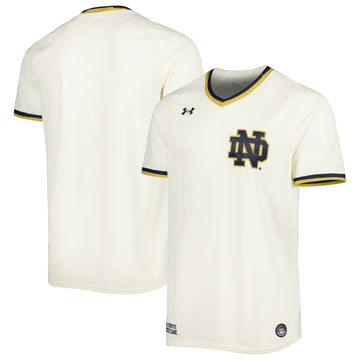 Under Armour Notre Dame Fighting Irish cream jersey