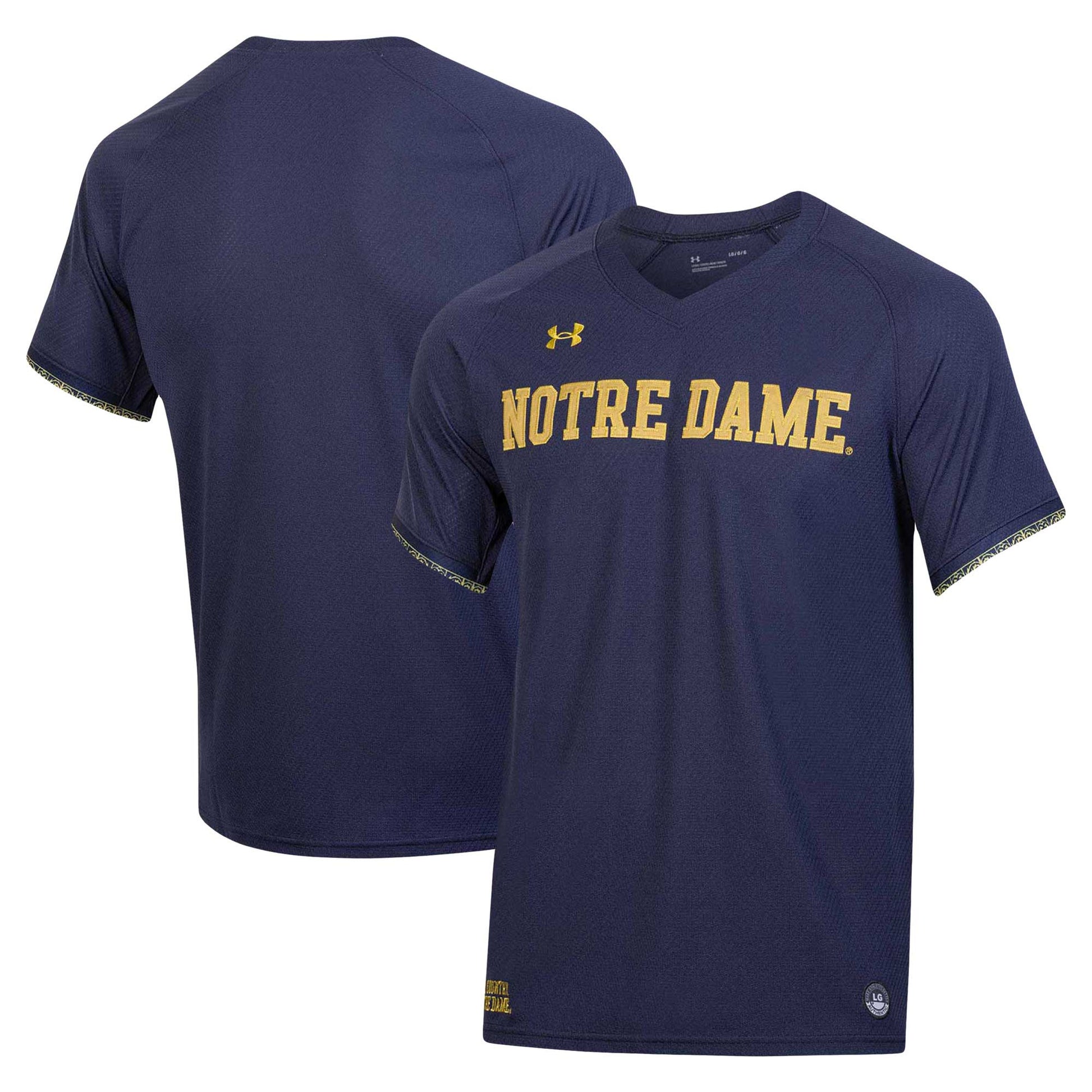 Under Armour Notre Dame Fighting Irish navy jersey
