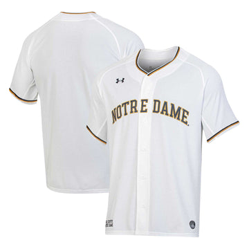 Under Armour Notre Dame Fighting Irish white jersey