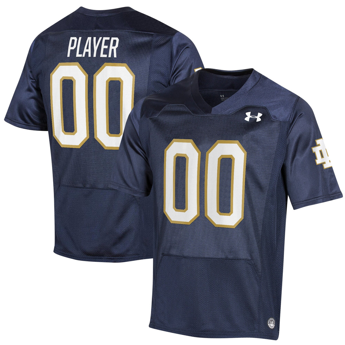 Under Armour Notre Dame Fighting Irish navy jersey