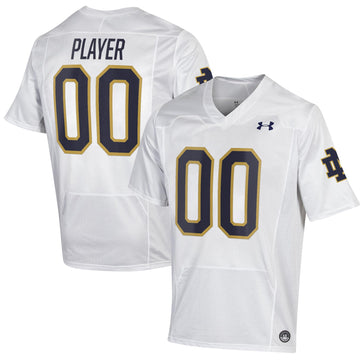 Under Armour Notre Dame Fighting Irish white jersey