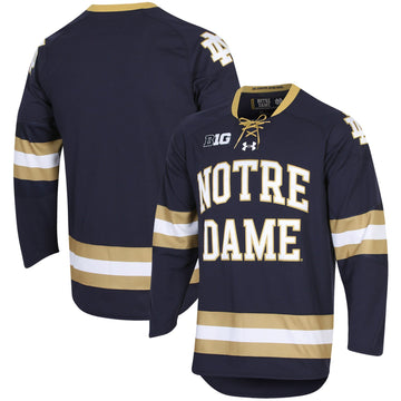 Under Armour Ua Notre Dame Fighting Irish navy jersey