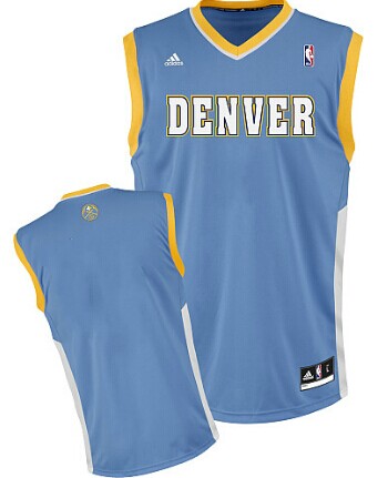 Custom Denver Nuggets blue jersey