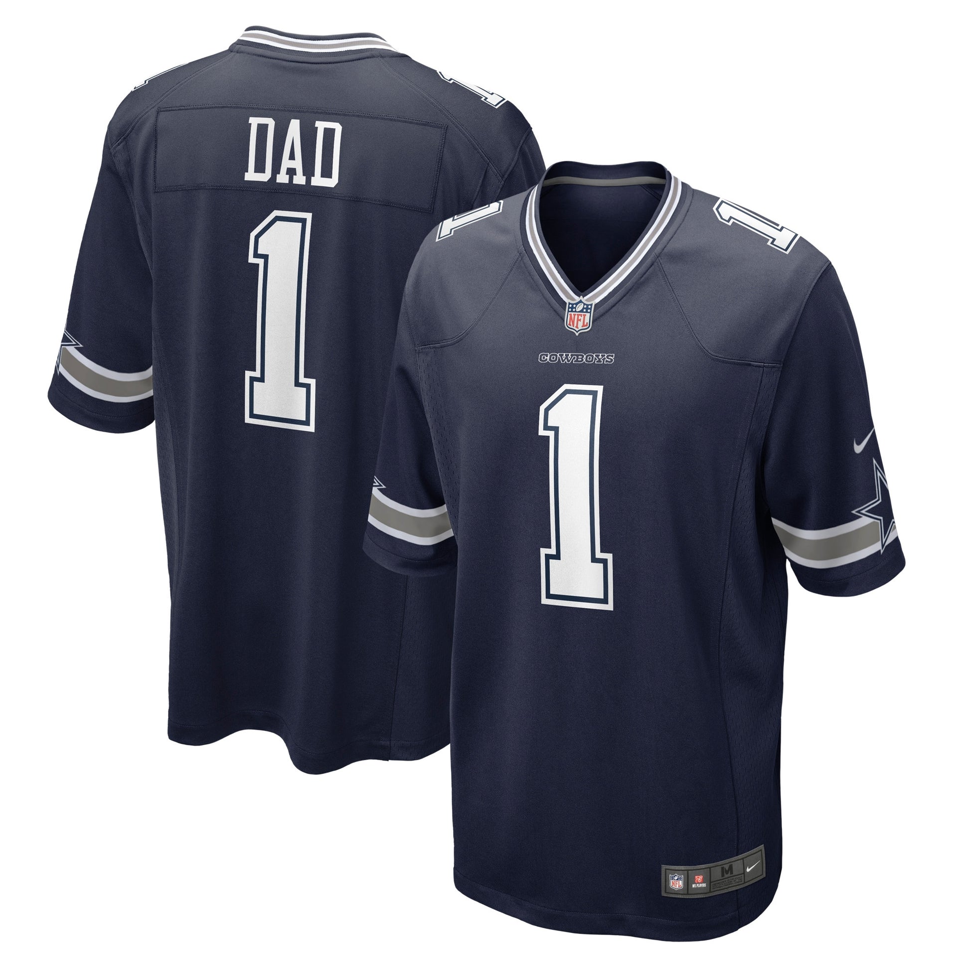 Number Dallas Cowboys navy jersey