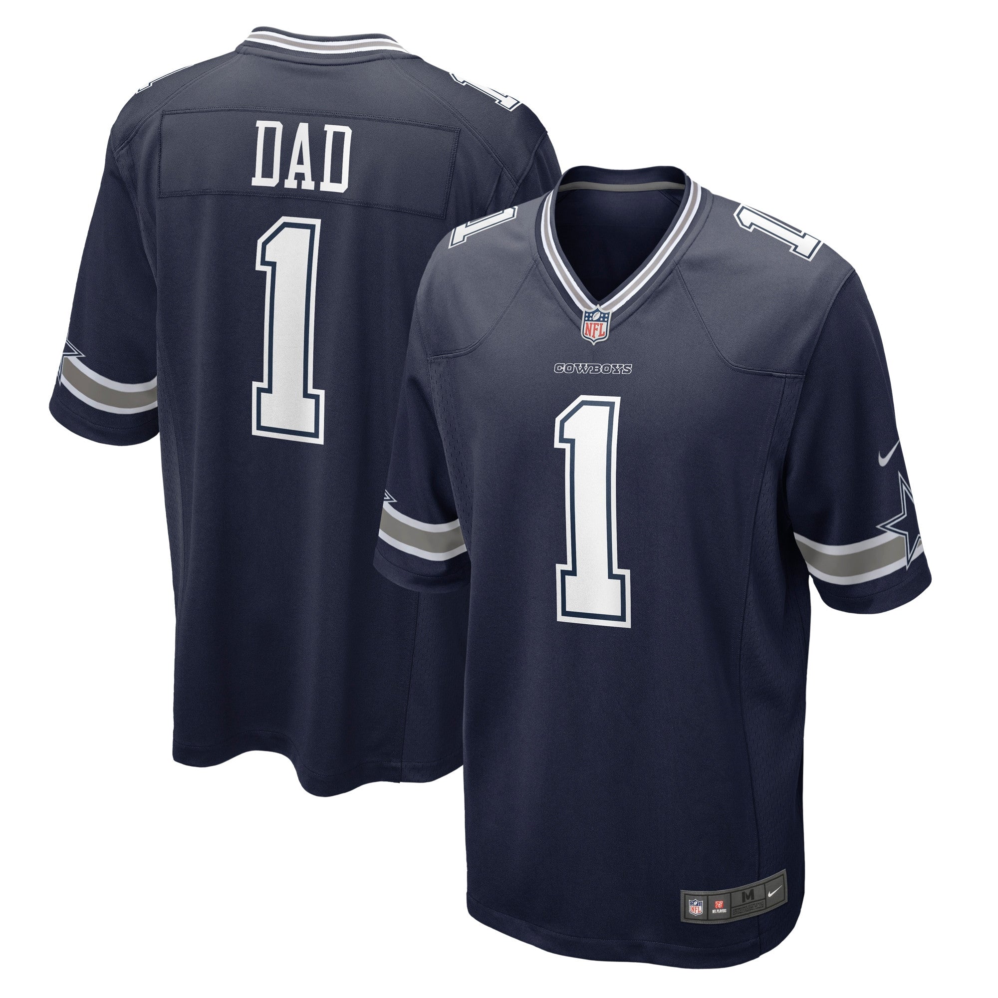 Number Dallas Cowboys navy jersey