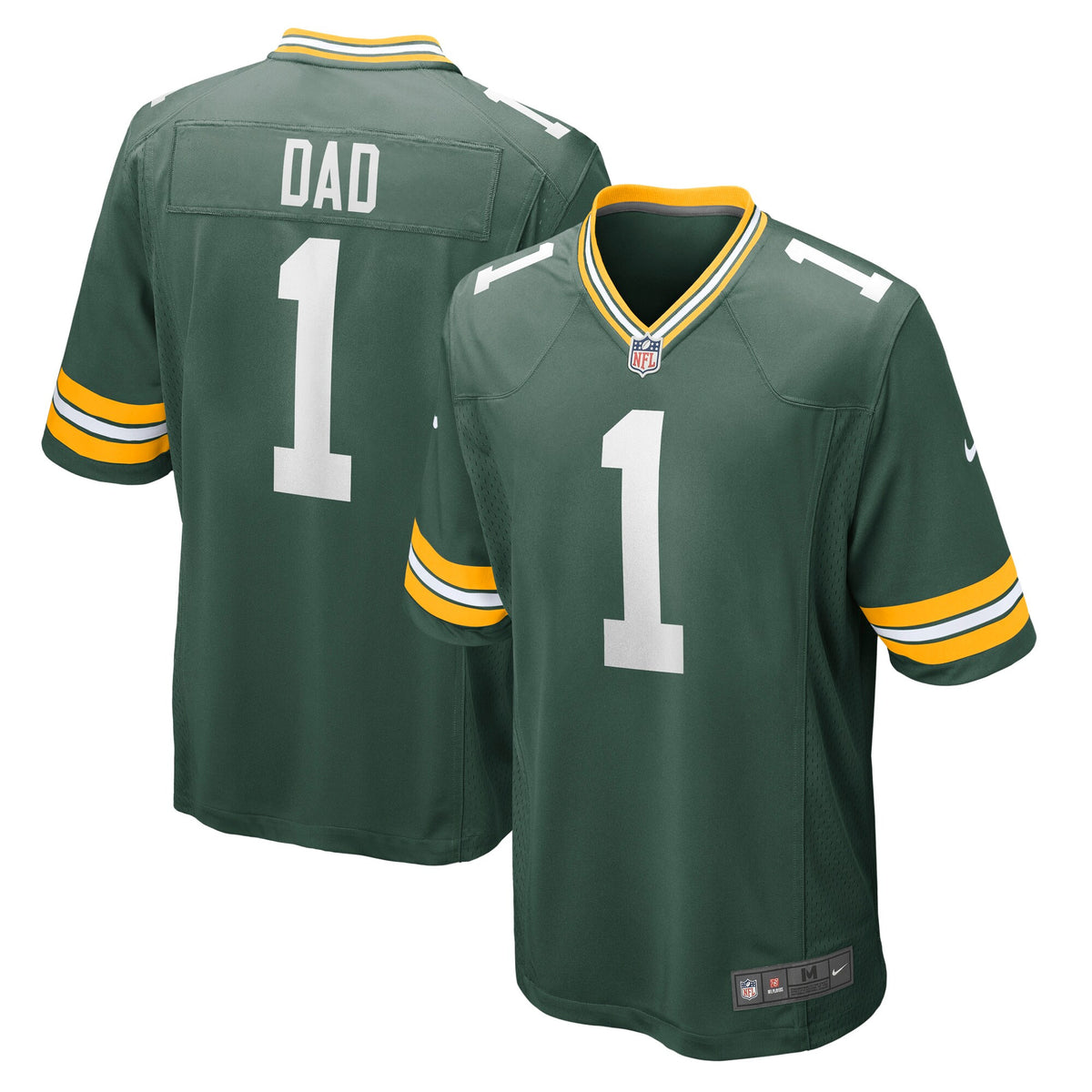 Number Green Bay Packers green jersey