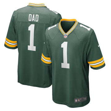 Number Green Bay Packers green jersey