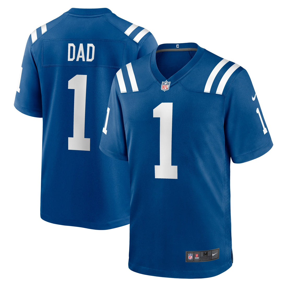 Number Indianapolis Colts royal jersey