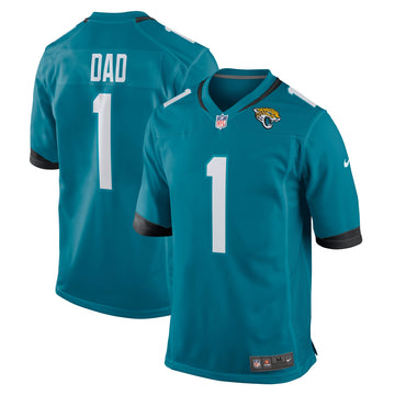 Number Jacksonville Jaguars teal jersey