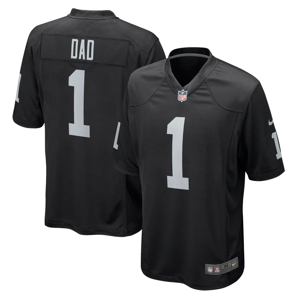 Number Las Vegas Raiders black jersey
