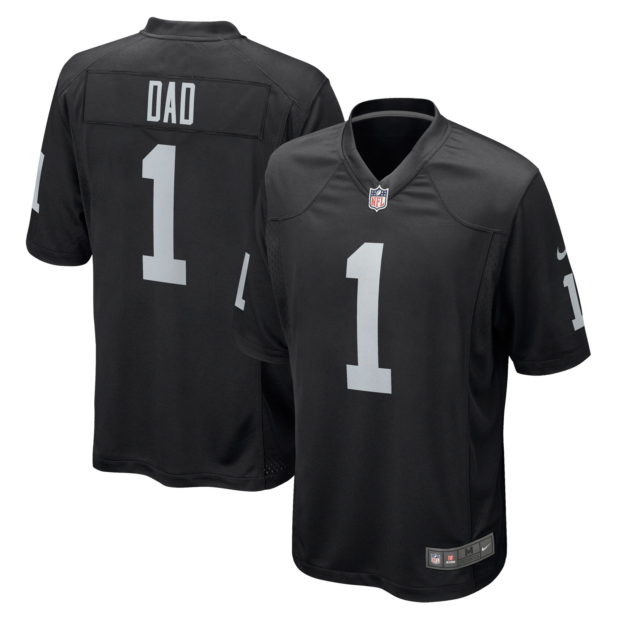 Number Las Vegas Raiders black jersey