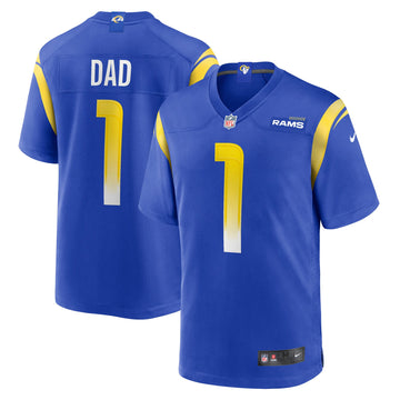 Number Los Angeles Rams royal jersey