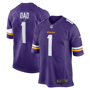 Number Minnesota Vikings purple jersey