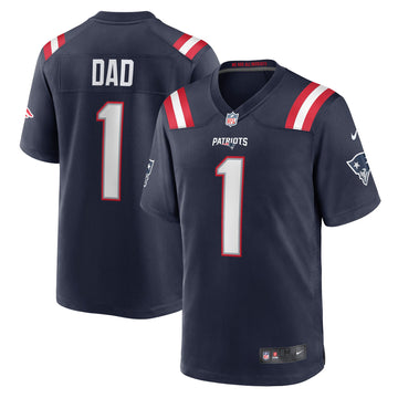 Number New England Patriots navy jersey