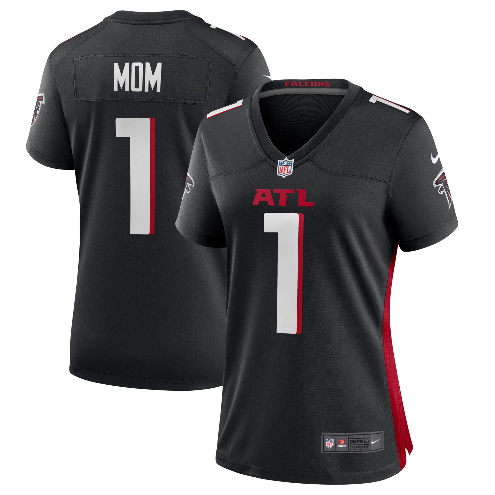 Number Atlanta Falcons black jersey