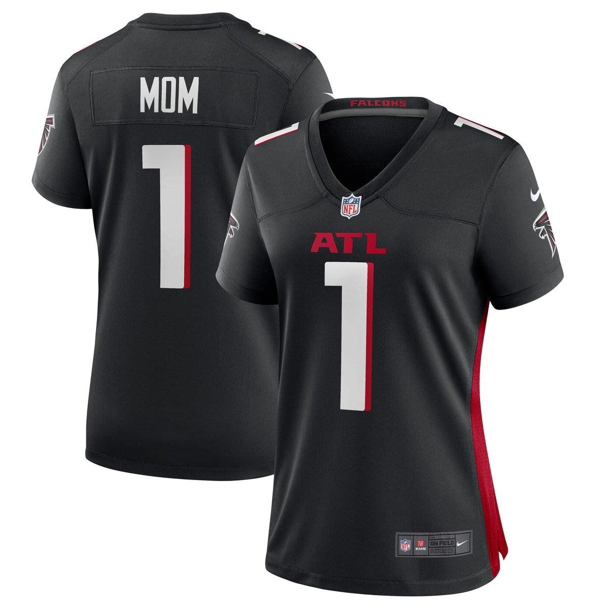 Number Atlanta Falcons black jersey